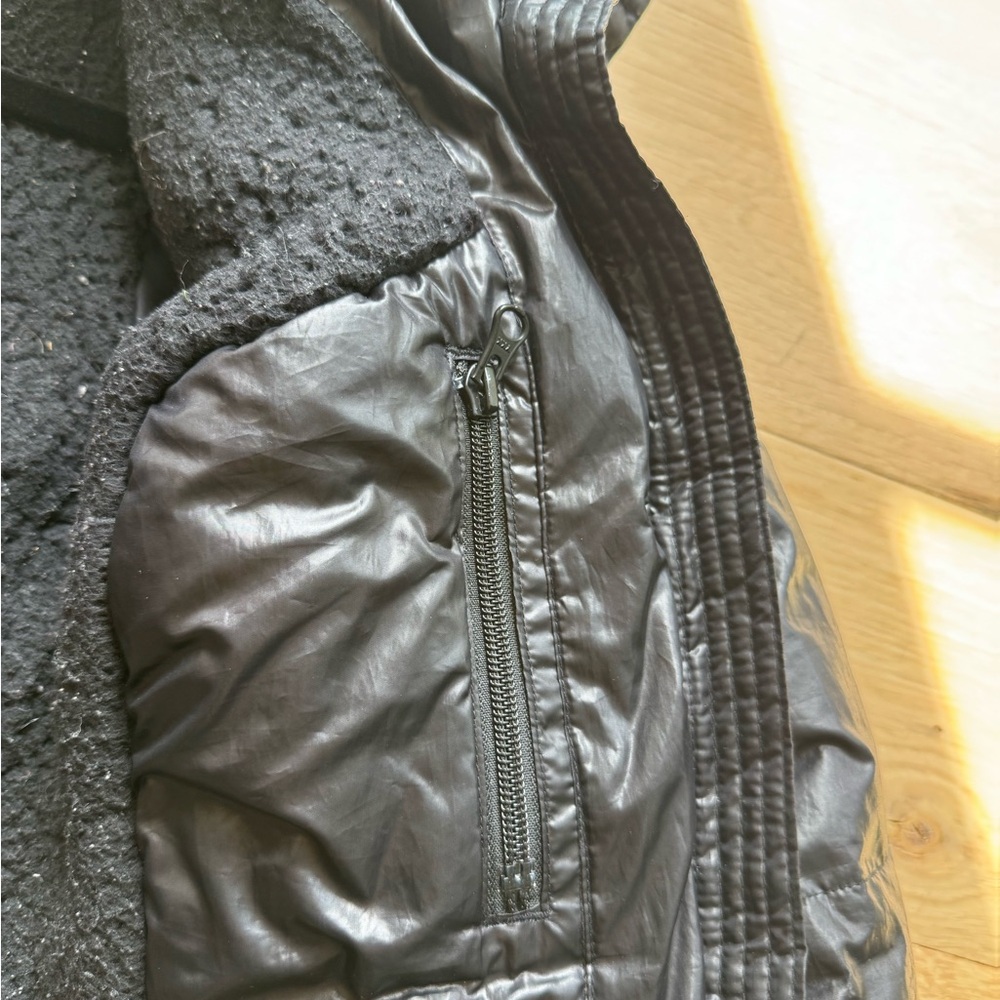 Black Girl's Puffer Jacket - Picture 3 of 4